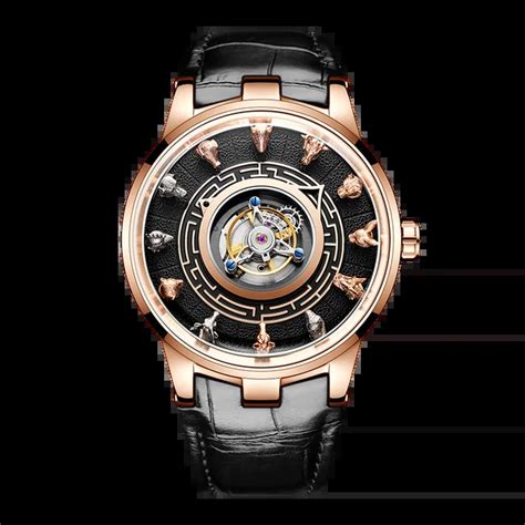 haofa center tourbillon watch.